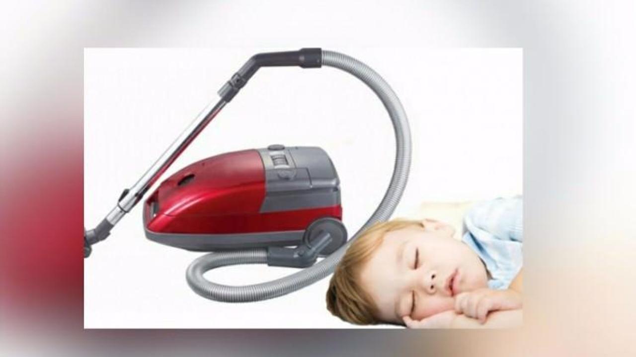Bebekleri süpürge sesiyle uyutmak tehlikeli mi?