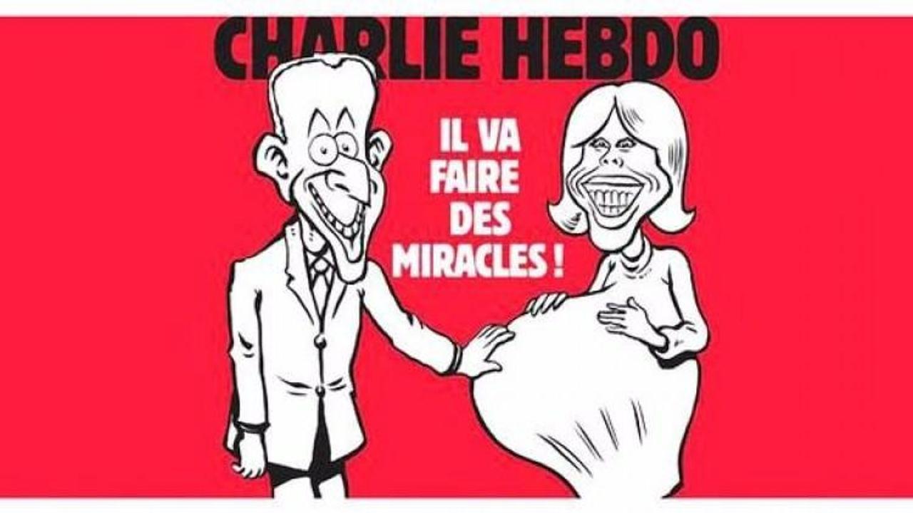 Charlie Hebdo bu sefer kendi ülkesini karıştırdı!