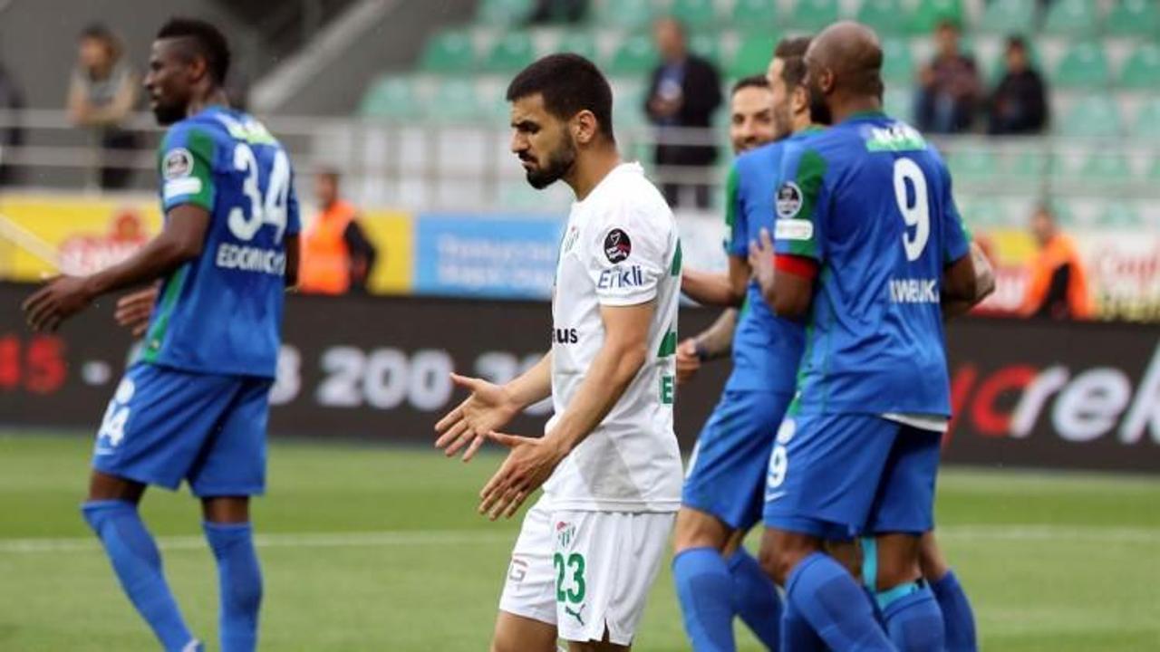 Bursaspor'un önlenemez düşüşü