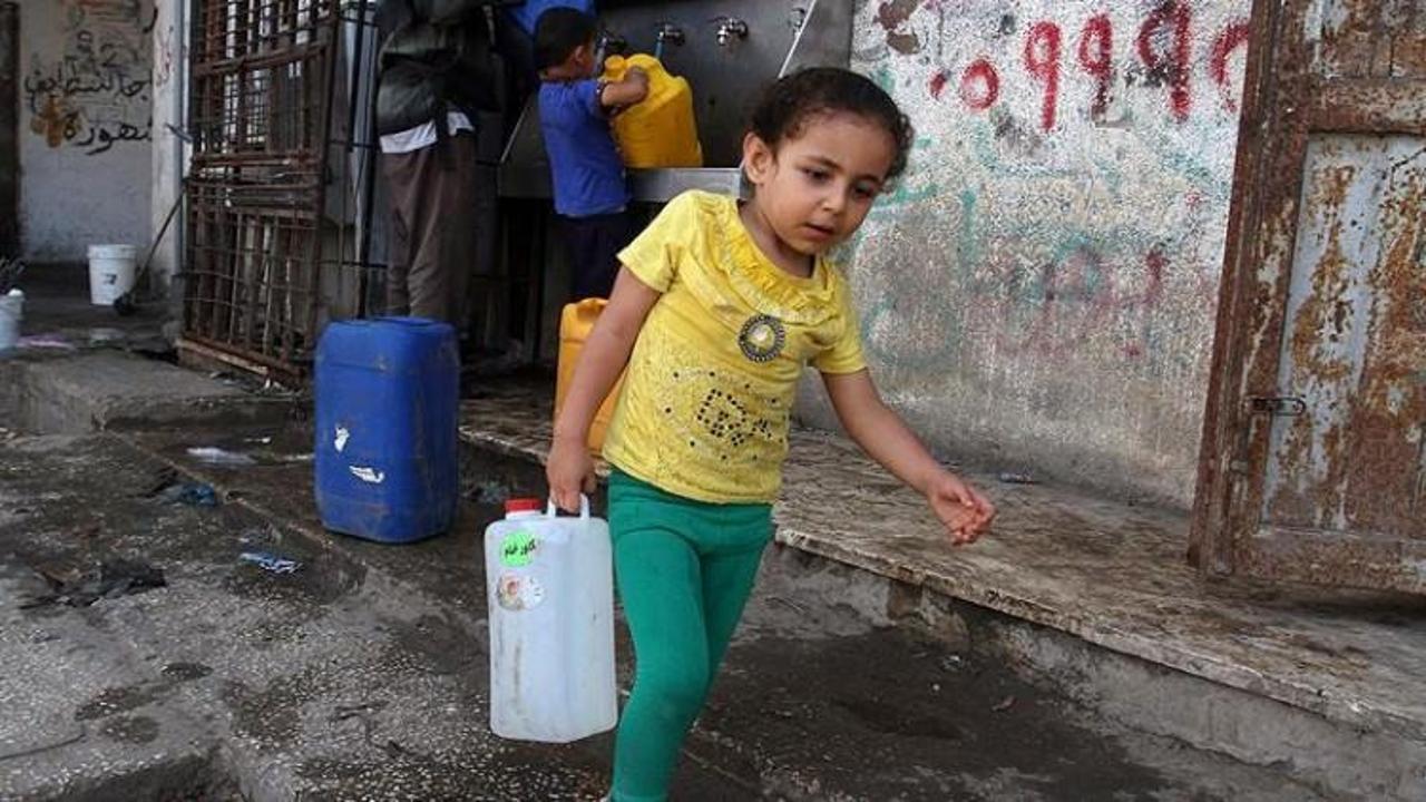 'Gazze'de çocuklar abluka yüzünden zehirleniyor'