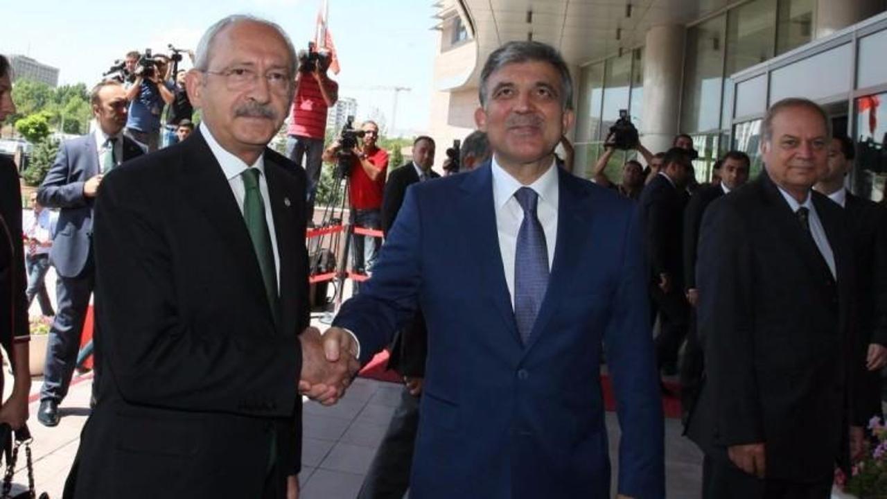Kılıçdaroğlu'nun Abdullah Gül kararı