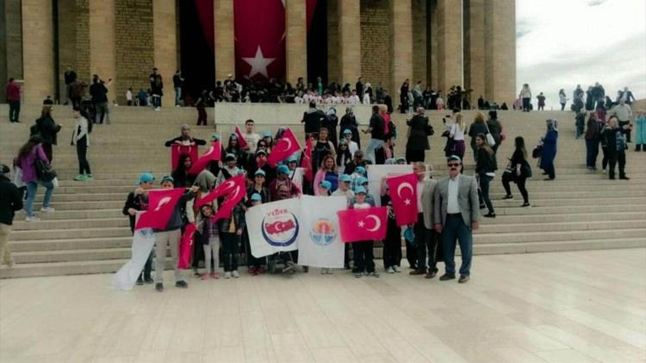 Şehit ve gazi çocukları Ankara'yı gezdi