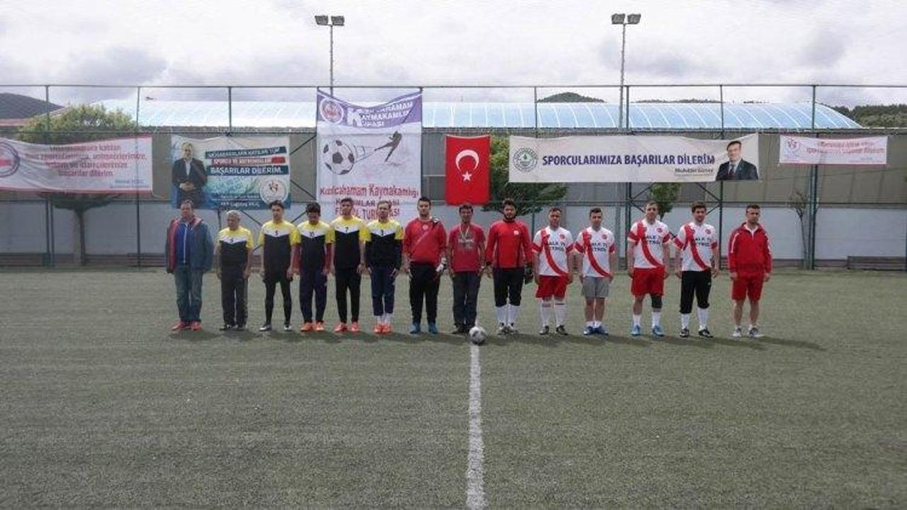 Kızılcahamam'da futbol turnuvası