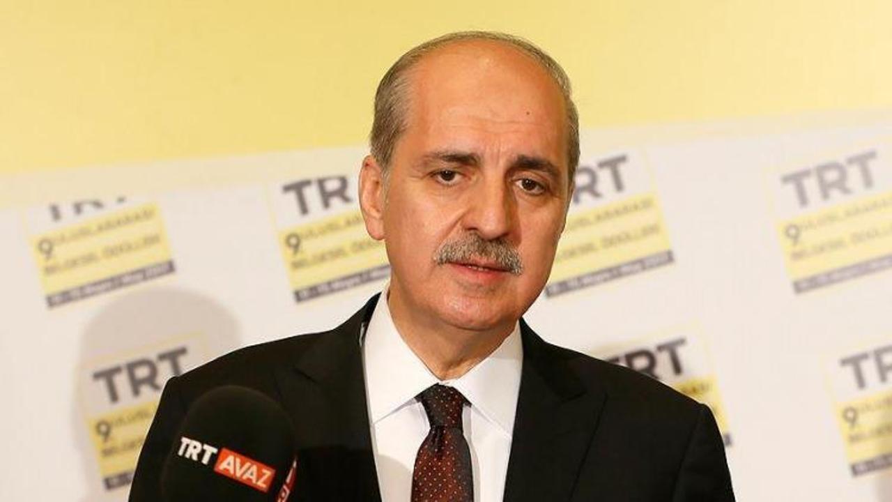 Numan Kurtulmuş'tan 'TRT' açıklaması