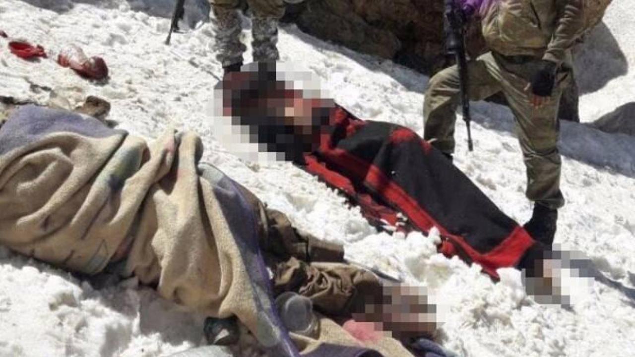 Dev operasyon sürüyor! Dağ taş ceset dolu