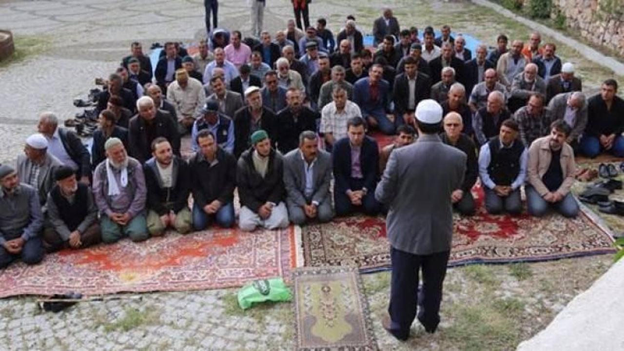 Dua bitmeden yağmur geldi!