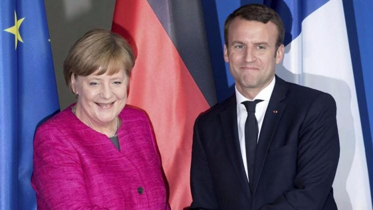 Merkel ve Macron AB yol haritası için tarih verdi