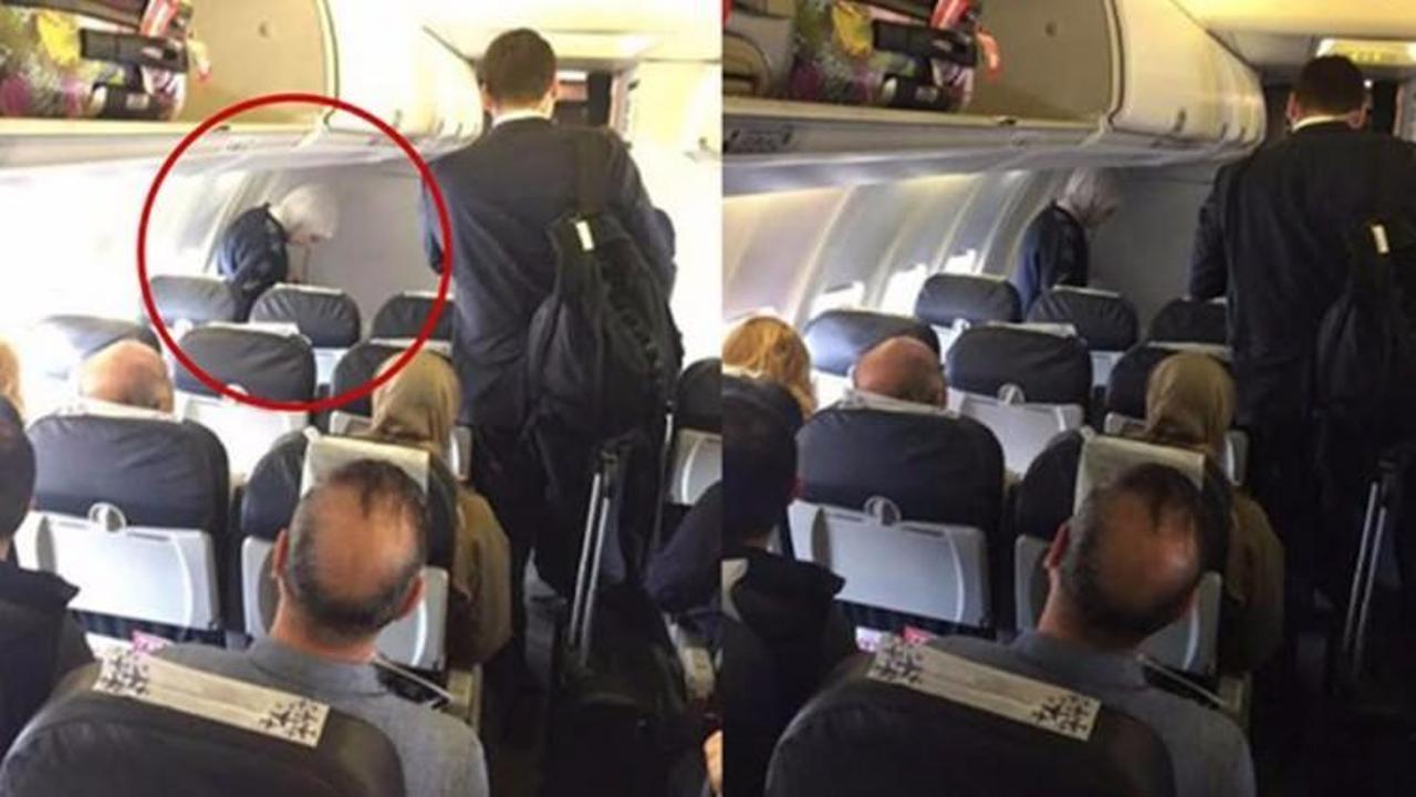 Yolcu uçağında Emine Erdoğan sürprizi