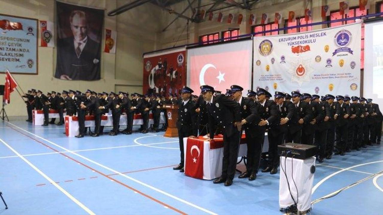 Erzurum PMYO'dan mezuniyet töreni
