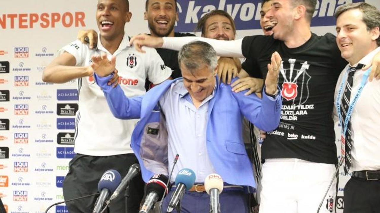 Beşiktaşlı oyunculardan Şenol Güneş'e sürpriz 