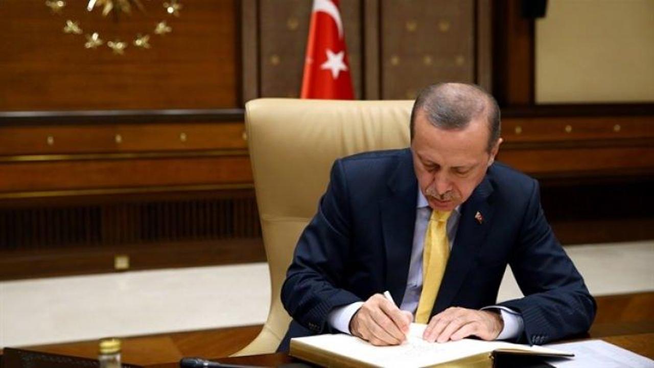 Cumhurbaşkanı Erdoğan'dan 7033 sayılı Kanuna onay
