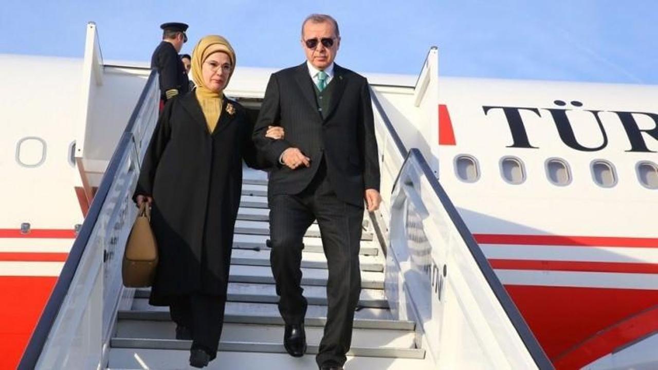Erdoğan'a Brüksel'de sürpriz karşılama!