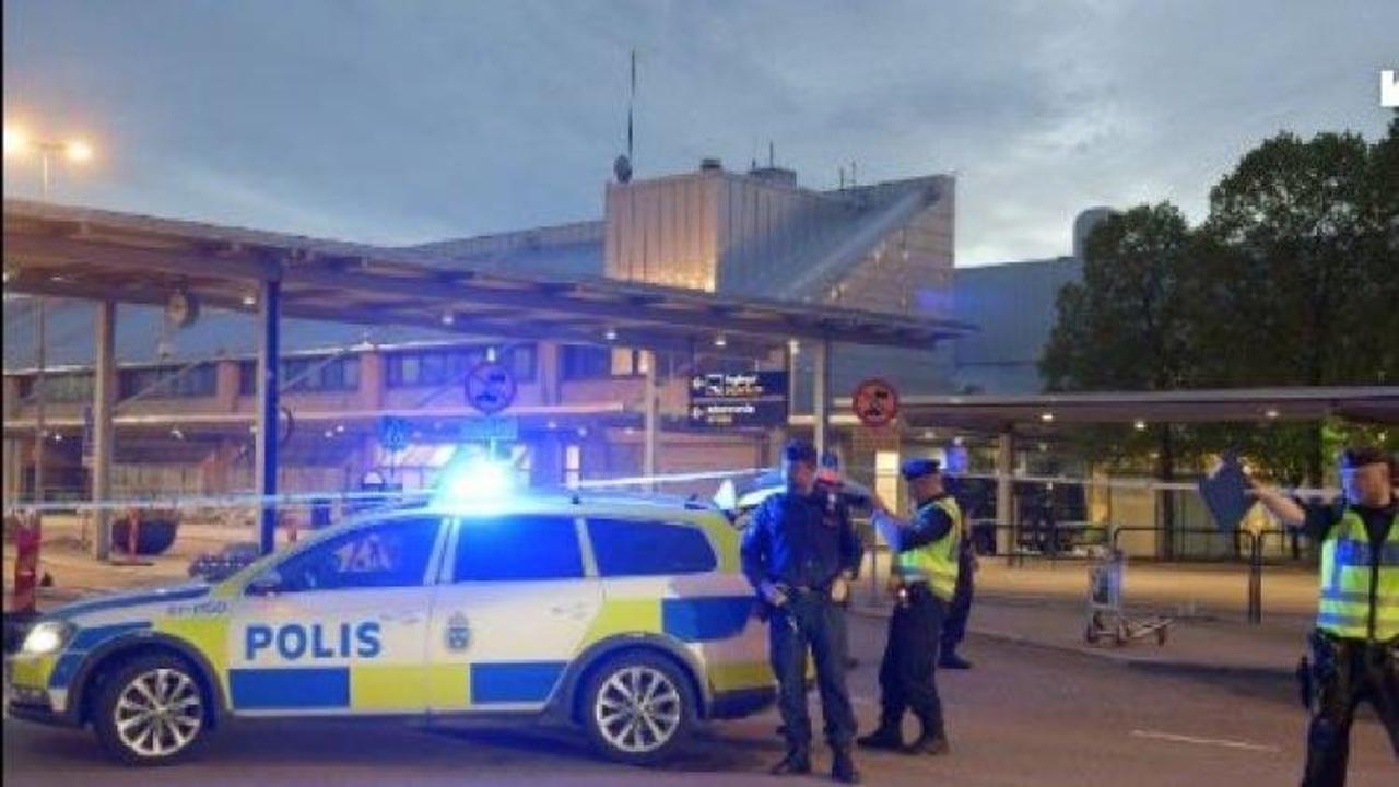 İsveç'te havalimanında bomba alarmı!