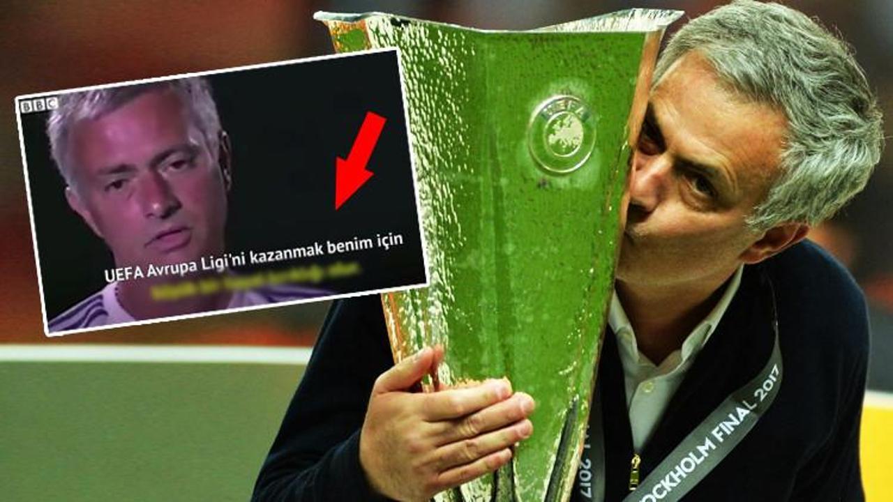 Kupayı küçümseyen Mourinho'nun sözleri unutulmadı!