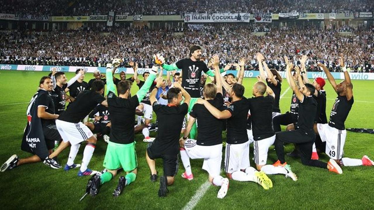 Beşiktaş'ın şampiyonluğu Avrupa'yı salladı!