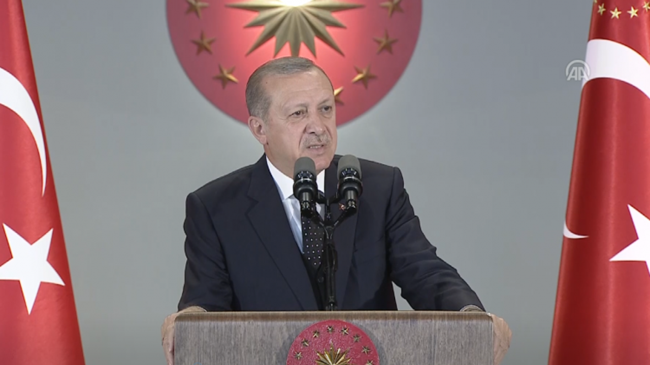 Erdoğan şehit generalin yazdığı şiiri okudu