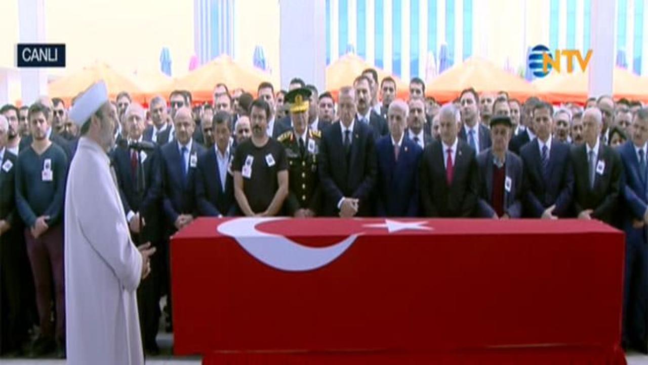 Şehit Aydoğan Aydın'a son g&ouml;rev