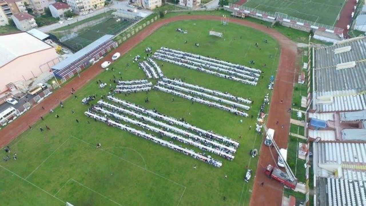 Bilecik'te anlamlı iftar sofrası! 