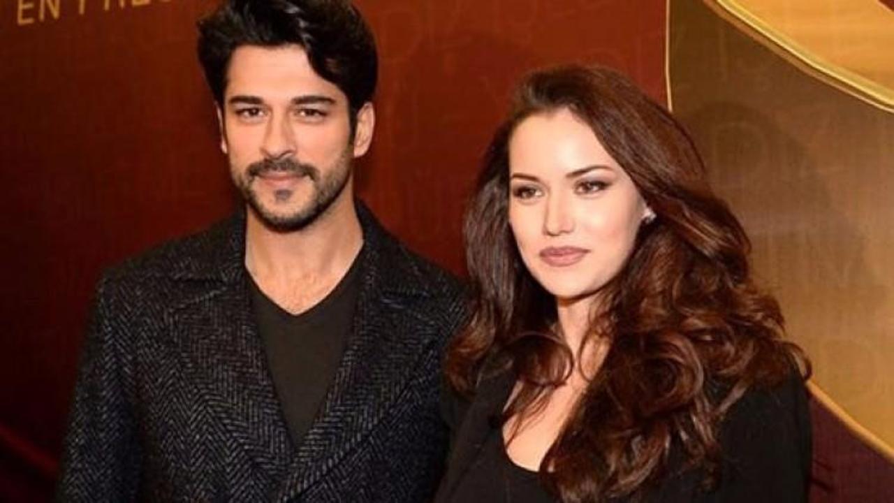 Burak Özçivit ve Fahriye Evcen'den çocuk sözü