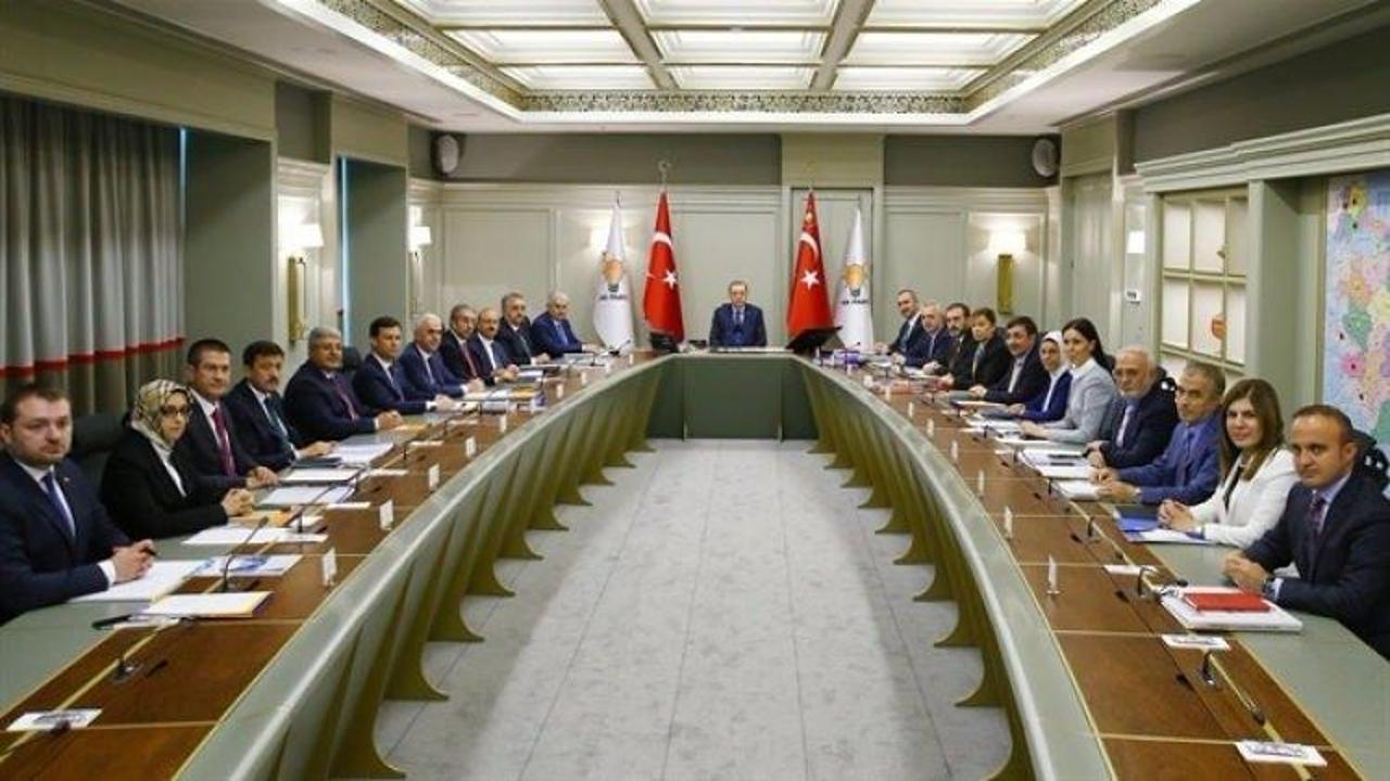 Cumhurbaşkanı Erdoğan AK Parti MYK'yı topladı