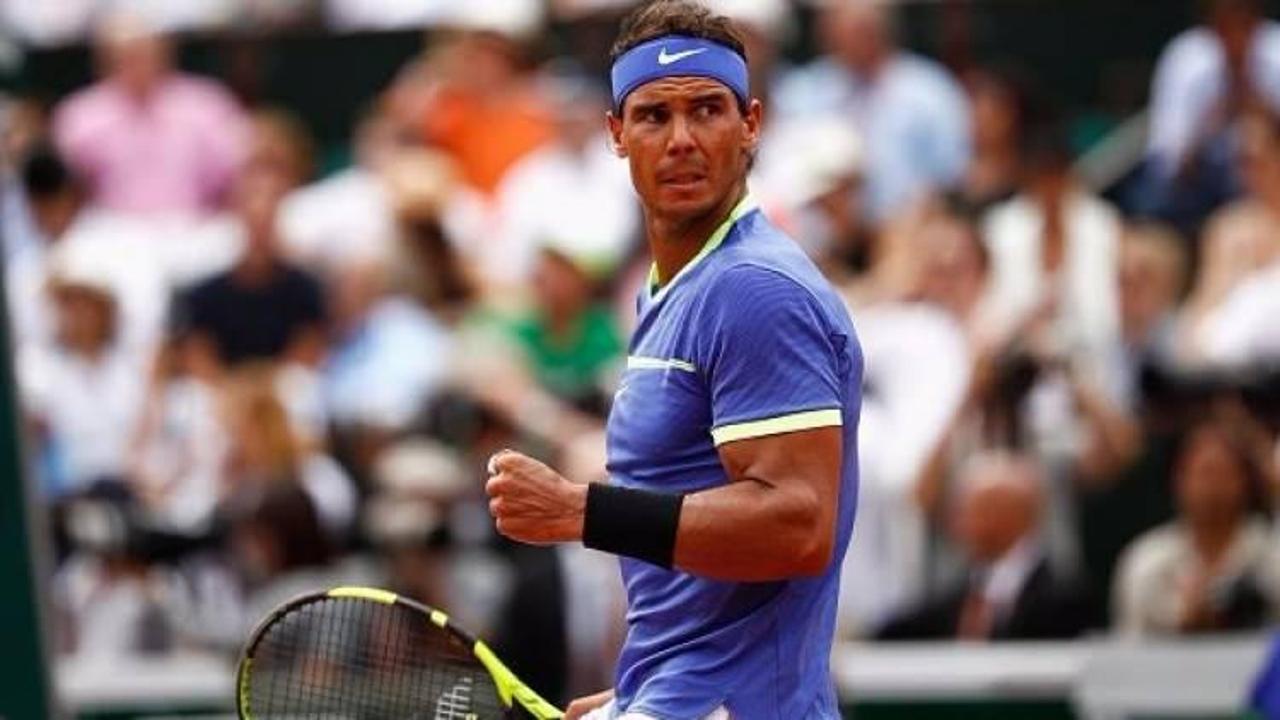 Fransa'nın kralı Nadal! Bir ilki başardı