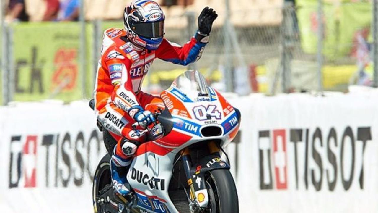 MotoGP Katalonya GP'de kazanan Dovizioso