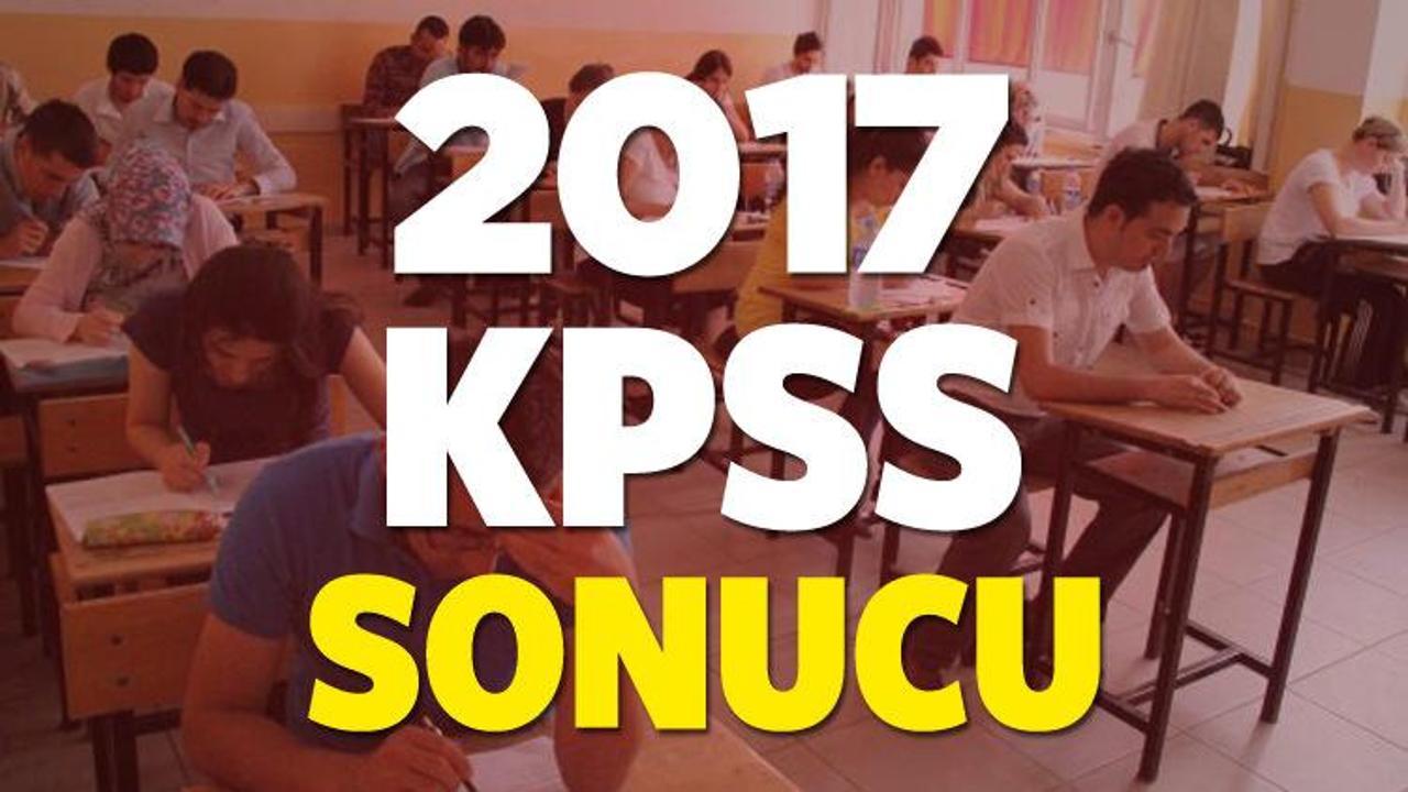 KPSS lisans sınav sonucu kesin açıklandı mı?