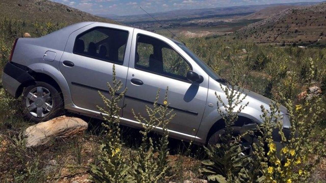 Elbistan'da trafik kazası: 1 yaralı
