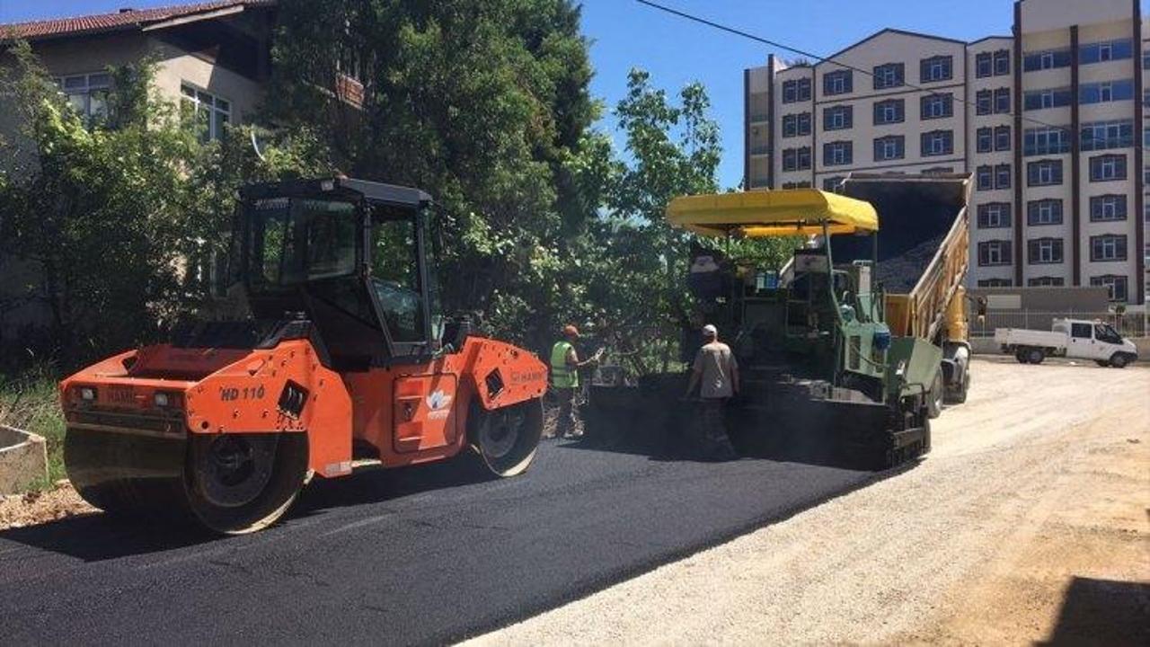 Safranbolu'da üstyapı çalışmaları