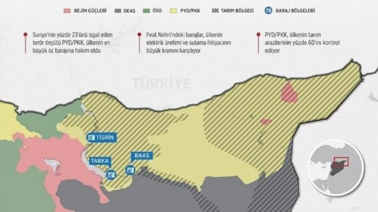 PKK en büyük üç barajı ele geçirdi!