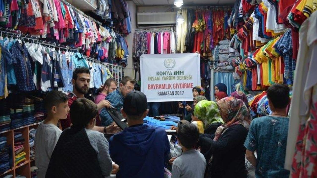 İHH Konya'daki 500 yetime "bayramlık" sevinci yaşattı