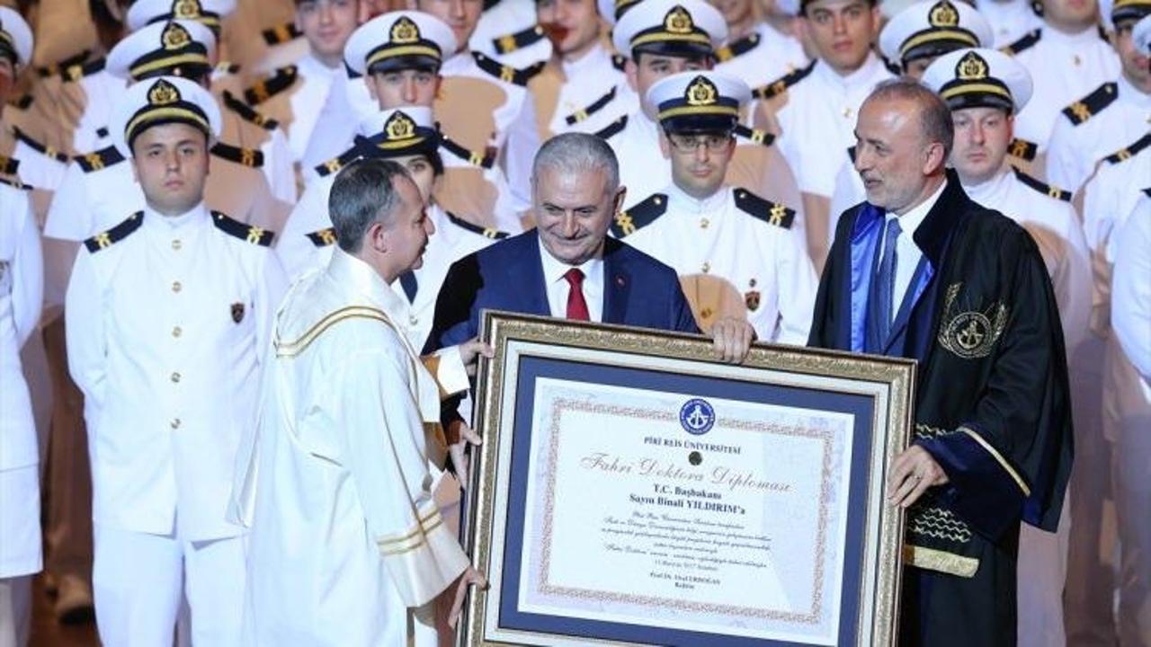 Başbakan Yıldırım'dan diploma esprisi