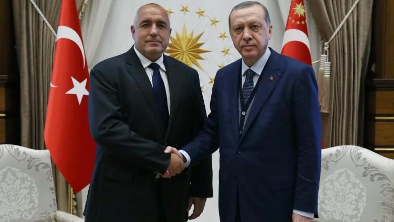 Cumhurbaşkanı Erdoğan Borisov'u kabul etti