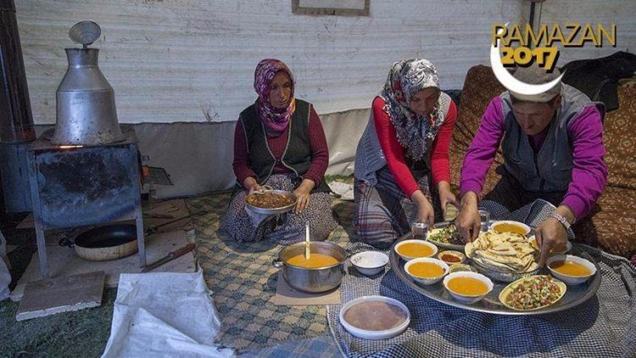 Erciyes yaylalarında ramazan