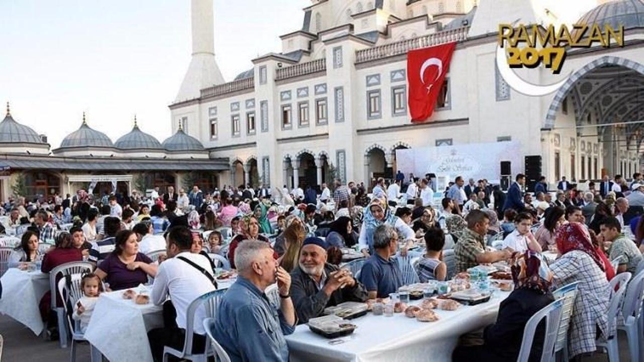 Kırıkkale'de 5 bin kişilik iftar programı 