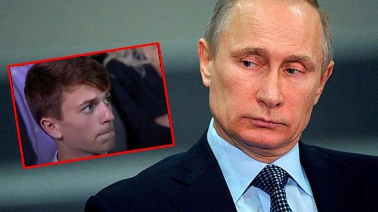 Putin'e &ouml;yle bir soru sordu ki.. Salon buz kesti!