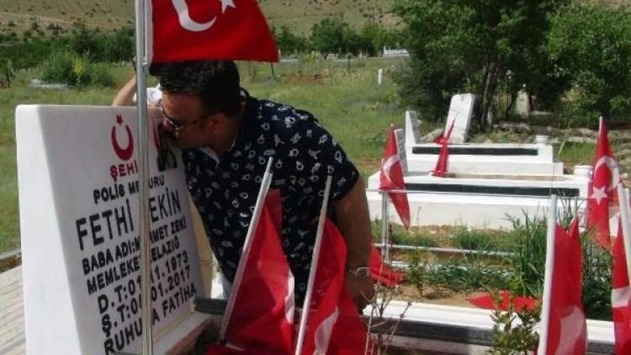 Serttaş, şehit Sekin'nin mazarını ziyaret etti  