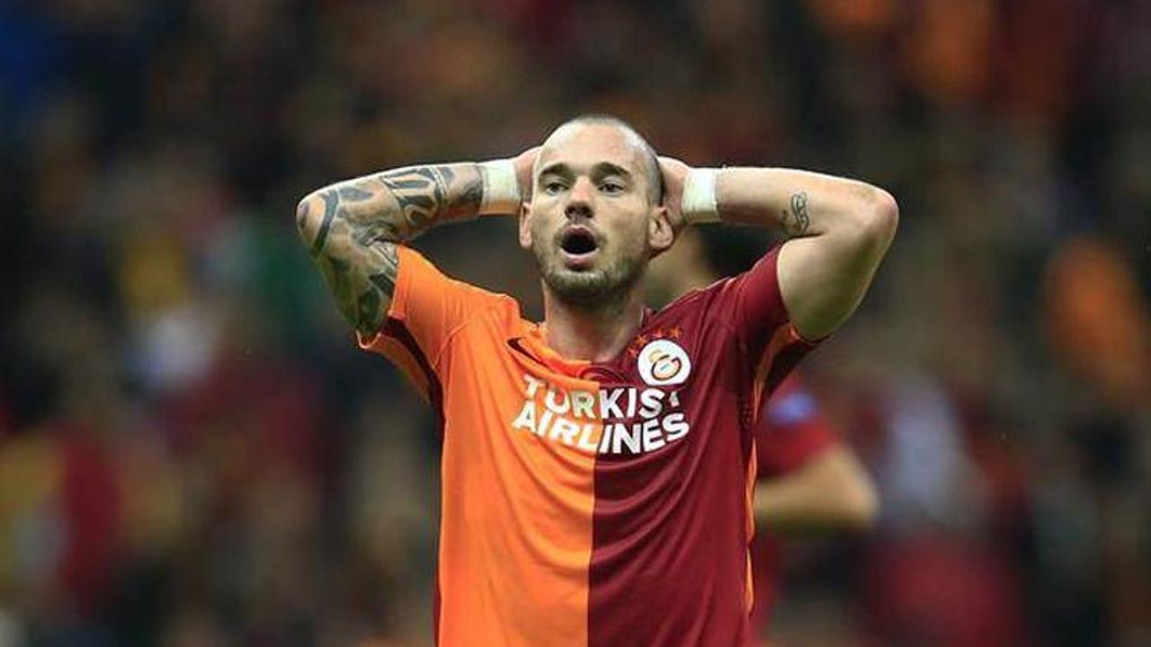 Sneijder kesin Galatasaray'dan gidiyor mu? Kararını verdi.
