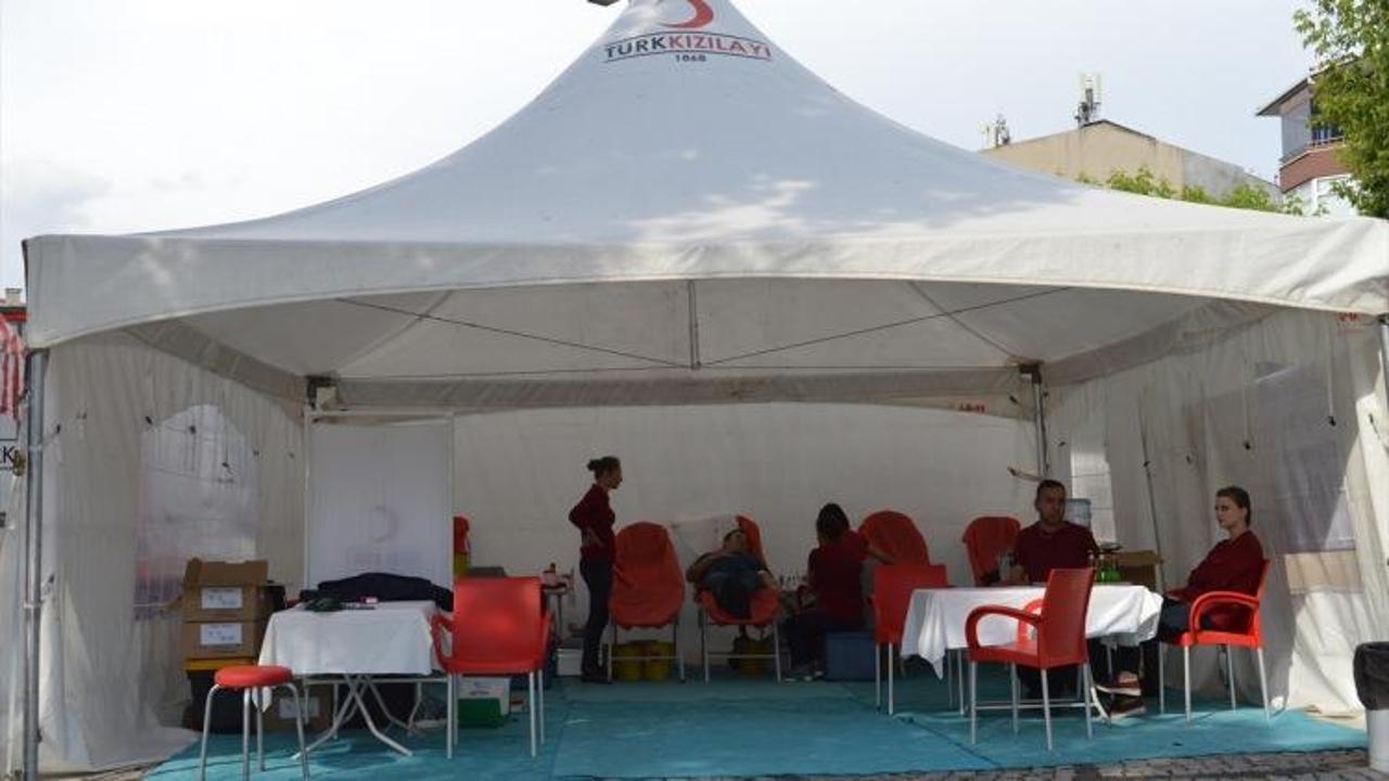 Lüleburgaz'da kan bağışı kampanyası