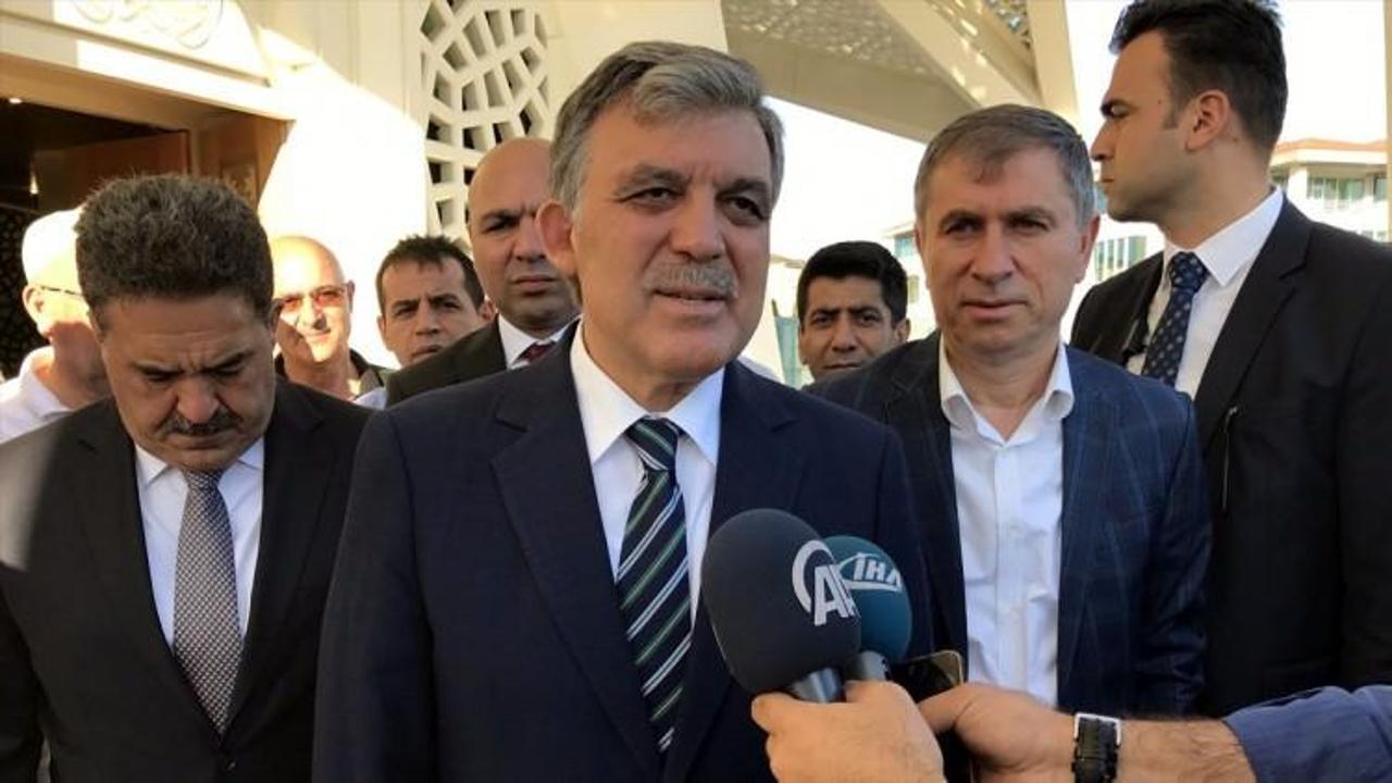 Abdullah G&uuml;l'den bayram mesajı! 