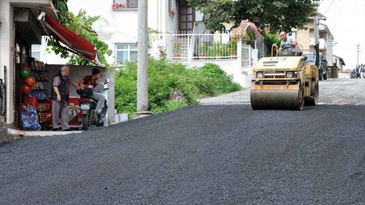 Ereğli'de asfaltlama çalışmaları