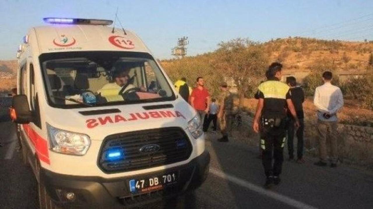 Mardin'de korkunç kaza: 4 ölü, 13 yaralı!