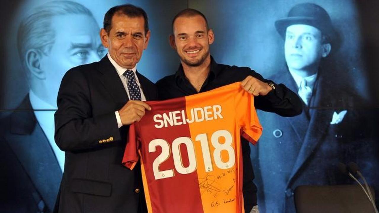 Dursun Özbek'ten Sneijder için flaş açıklama
