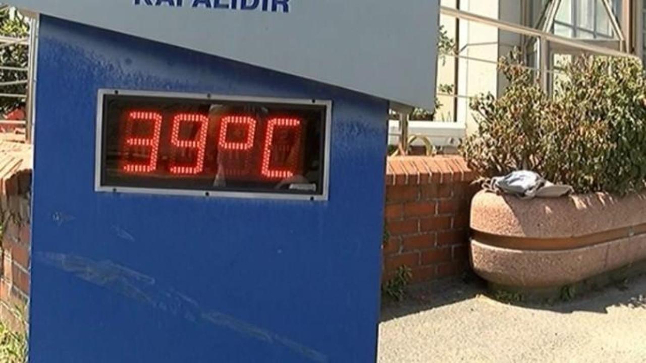 İstanbul’da termometreler 39 dereceyi gösterdi