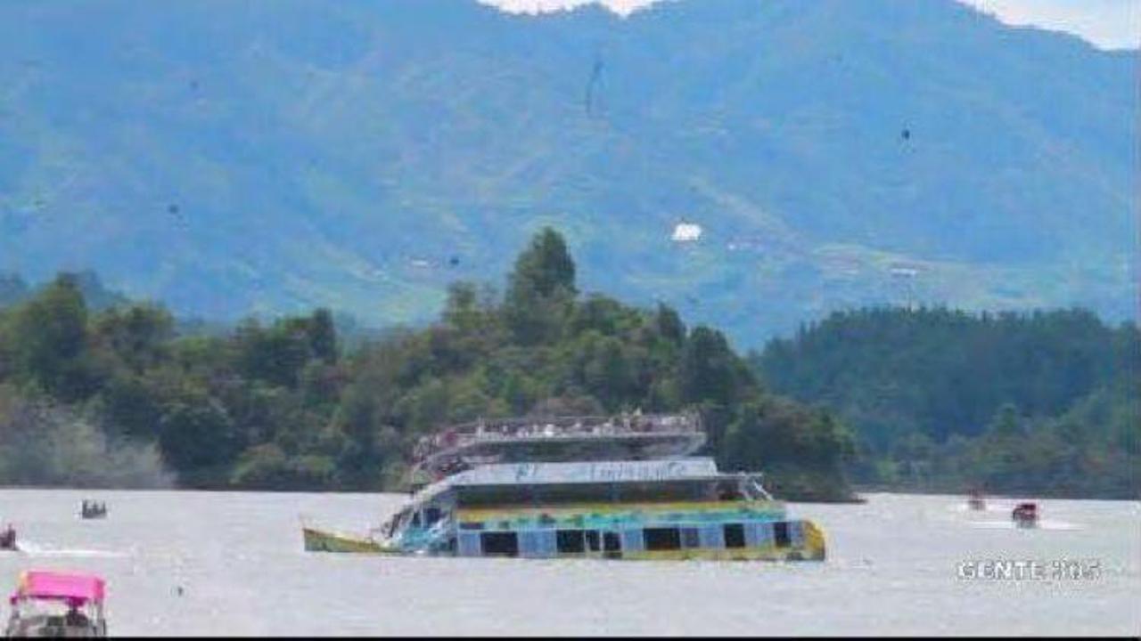 Kolombiya'da tekne faciası yaşandı!