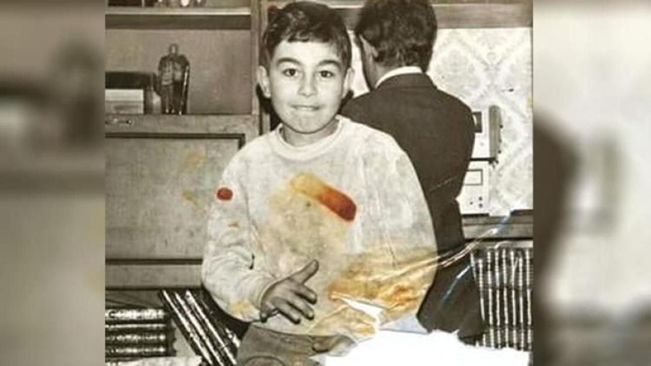 Serdar Ortaç'ın olay çocukluk fotoğrafı