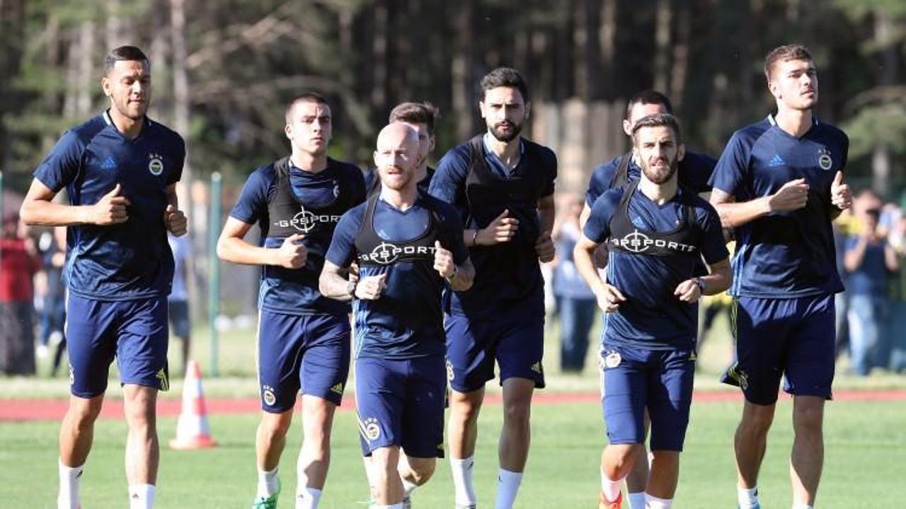 Fenerbahçe, Topuk Yaylası'nda çalıştı