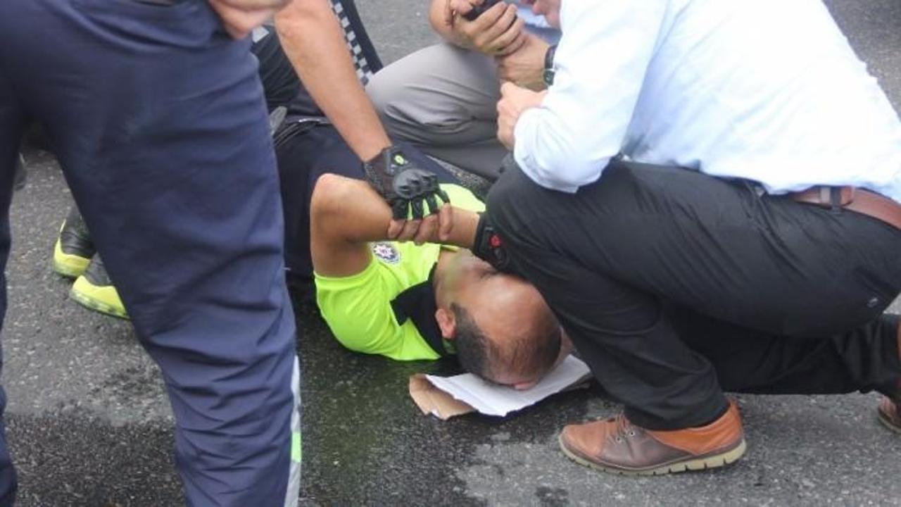 Kemal Kılıçdaroğlu'nun yürüyüşünde kaza!