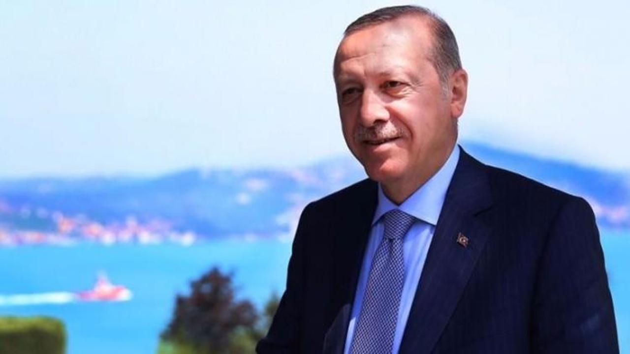 Erdoğan, boğaz fotoğraflarını paylaştı