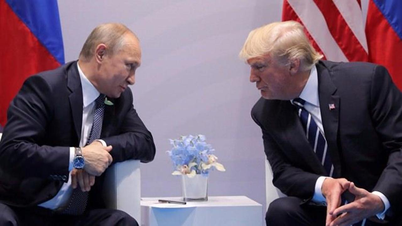 Putin ile görüşme sonrası Trump'tan ilk yorum!
